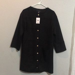 New with tags forever 21 faux Black suede jacket !